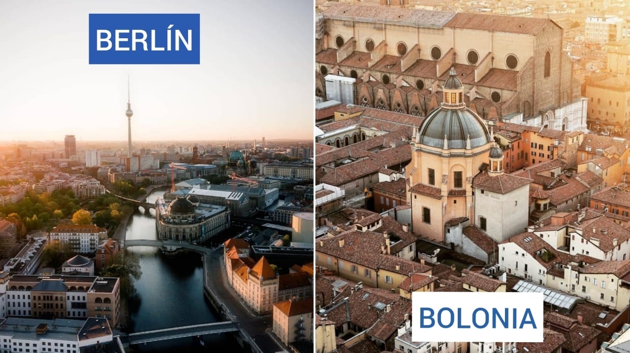 Multidestino Berlín y Bolonia