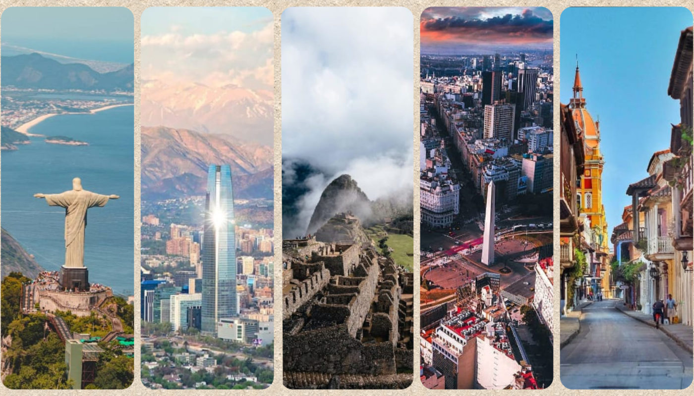 Top de 5 ciudades Sudamérica